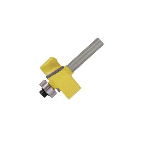 Broca para router rebajador con balero 1-1/4×1/2 Surtek