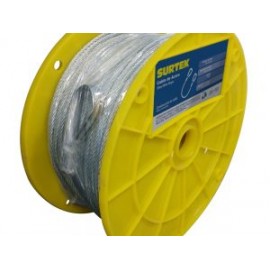 Cable acero 7×7 1/4″x75m Surtek