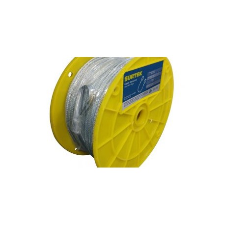 Cable acero 7×7 3/32″x152m Surtek