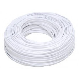 Cable POT CCA 2×18 100m blanco Surtek