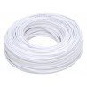 Cable POT CCA 2×18 100m blanco Surtek