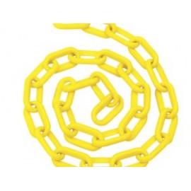Cadena plástica 8 mm x 5/16″ 25 mt 80 kg blanca Foy