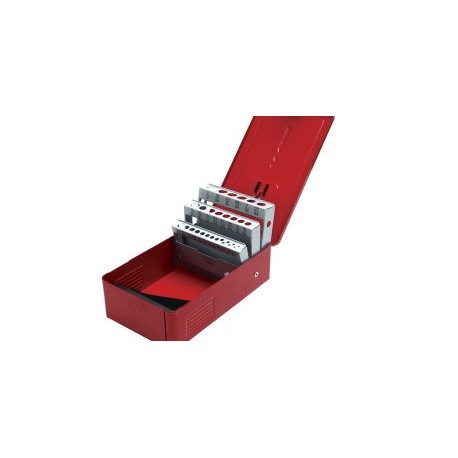 Caja metálica para 29 brocas Urrea