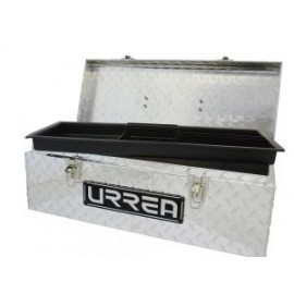 Caja portaherramientas aluminio 24″ charola plástica Urrea