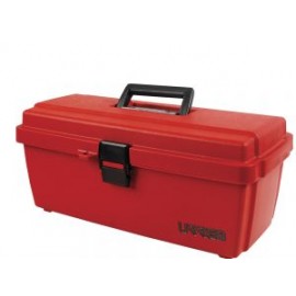 Caja portaherramientas plástica 14″ broches plásticos Urrea