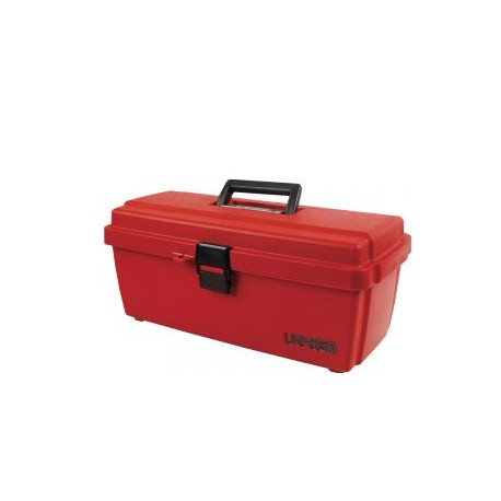 Caja portaherramientas plástica 14″ broches plásticos Urrea