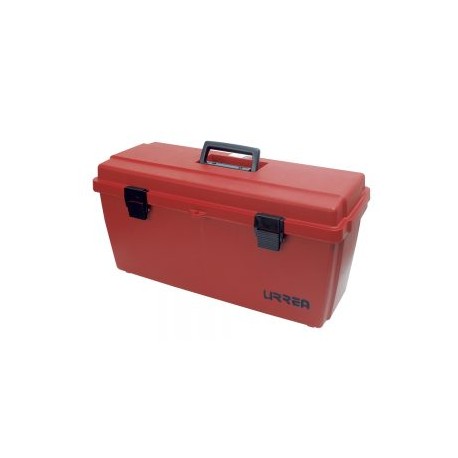 Caja portaherramientas plástica 23″ broches plásticos Urrea
