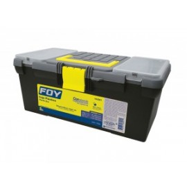 Caja portaherramientas plástica con organizadora 16″ Foy