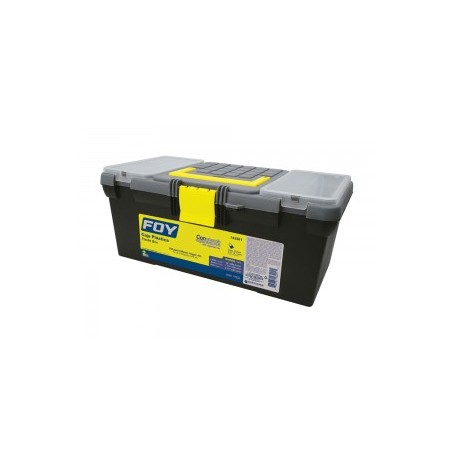 Caja portaherramientas plástica con organizadora 16″ Foy