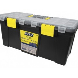 Caja portaherramientas plástica con organizadora 22″ Foy