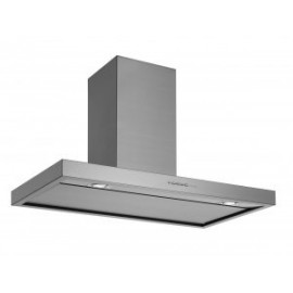 Campana a pared, acero inoxidable, anti-huella 90cm TRACCIA