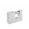 Candado acero cortina llave estándar 80mm cromo satin Lock