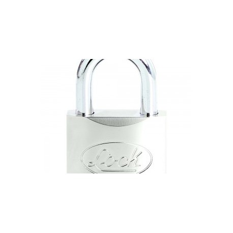 Candado cuerpo de aluminio 50 mm con gancho corto Lock.