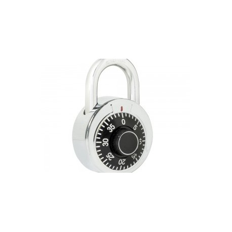 Candado de combinación disco 50mm negro Lock