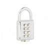 Candado digital corto 35 mm cromo brillante Lock
