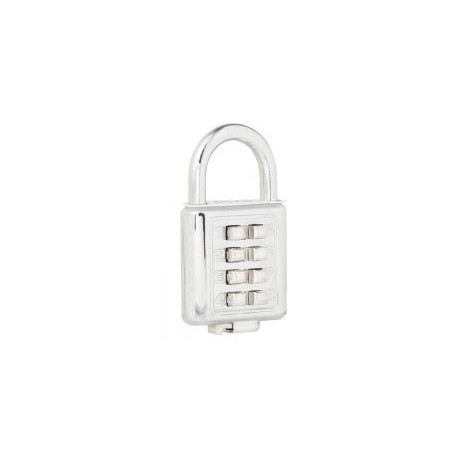 Candado digital corto 40 mm cromo brillante Lock