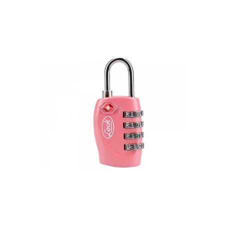 Candado maletero rosa TSA Lock.