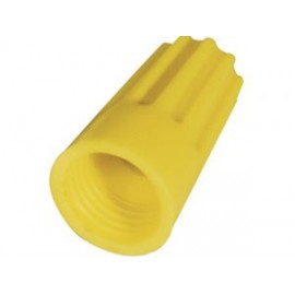 Capuchón para cable Cal. 14 x 12 amarillo bolsa con 10 pzs Surtek