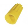 Capuchón para cable Cal. 14 x 12 amarillo bolsa con 10 pzs Surtek