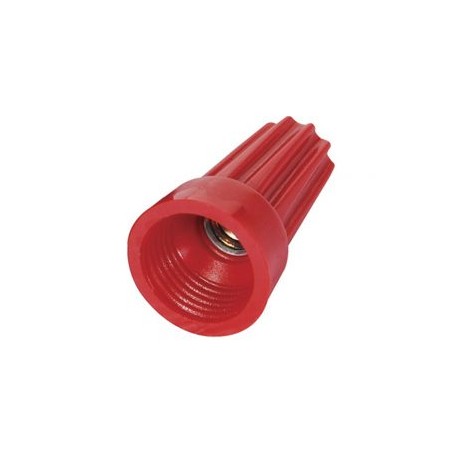 Capuchón para cable Cal. 14 x 8 rojo bolsa con 5 pzs Surtek