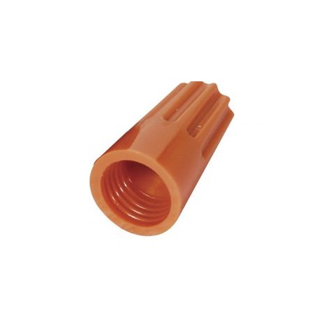 Capuchón para cable Cal. 16 x 14 naranja bolsa con 20 pzs Surtek