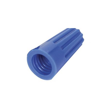 Capuchón para cable Cal. 18 x 16 azul bolsa con 25 pzs Surtek