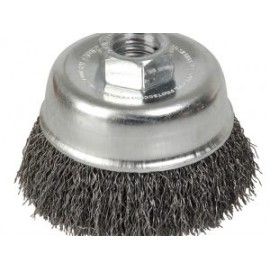 Carda de copa ondulada 4″x 0.35 r5/8-11 Surtek