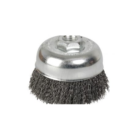 Carda de copa ondulada  4″x 0.35 r5/8-11 Foy
