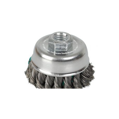 Carda de copa trenzada 5″x0.35 M14 Surtek