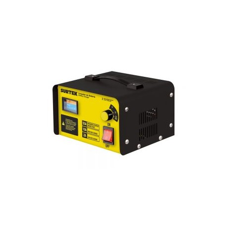 Cargador batería de 50 A con 127 V y frec 60 Hz Surtek