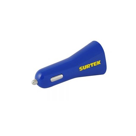 Cargador USB dual para carro Surtek