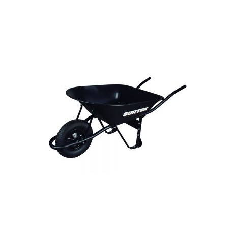 Carretilla bastidor metal 5.5 pies3 llanta reforzada Surtek