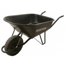 Carretilla bastidor tub concha plástica 6 pies cúbico Surtek