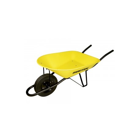Carretilla con bastidor tubular 4.5 pies cúbicos Surtek