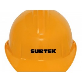 Casco de seguridad con ajuste de intervalos naranja Surtek