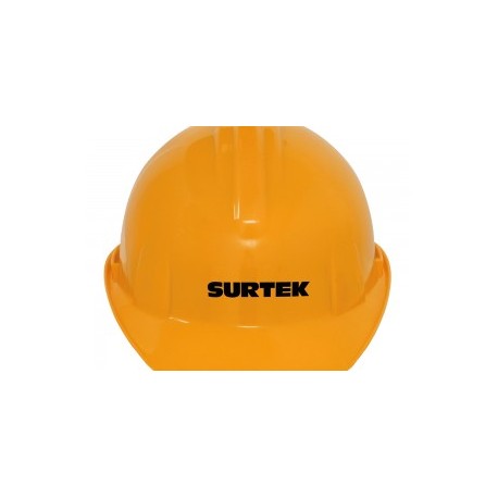 Casco de seguridad con ajuste de intervalos naranja Surtek