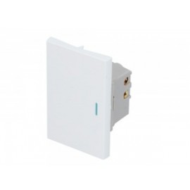 Apagador blanco 1/1 Surtek.
