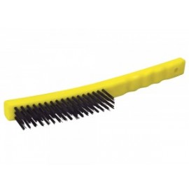 Cepillo alambre 3″ x 17″ con mango Surtek