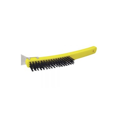 Cepillo alambre 3″ x 17″ con rasqueta Surtek