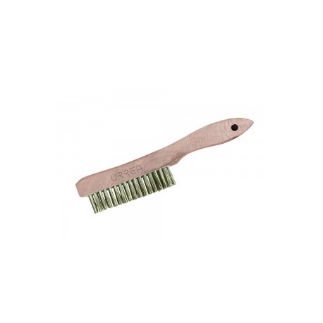 Cepillo antichispa mango curvo 4 x 16 Urrea