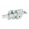 Cerradura derecha barra libre tetra cromo brillante Lock