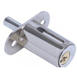 Cerradura para puertas corredizas cromo brillante  Lock