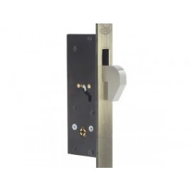 Cerradura perfil gancho latón antiguo Lock