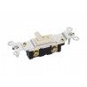 Apagador sencillo vertical 15A 127V Surtek