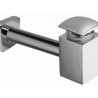 Céspol cuadrado y contra para lavabo sin rebosadero sistema Up & Down Cromo KADER