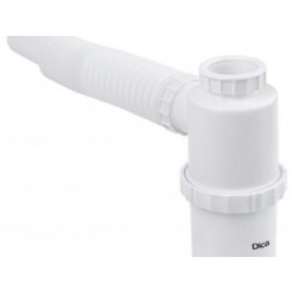 Céspol de bote grande para fregadero sin contra