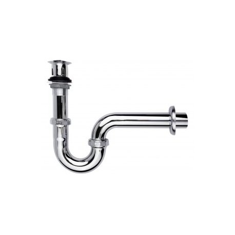 Cespol de latón con contra para lavabo