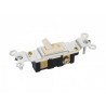 Apagador sencillo vertical para escalera 15A 127V Surtek