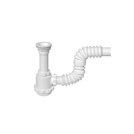 Céspol flexible con bote grande sin rejilla