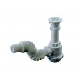 Céspol flexible con bote grande y cubierta plástica